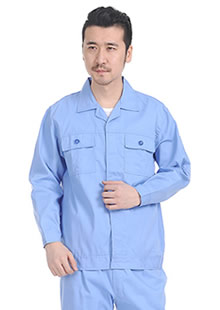 純色夏季長(zhǎng)袖工裝定制價(jià)格